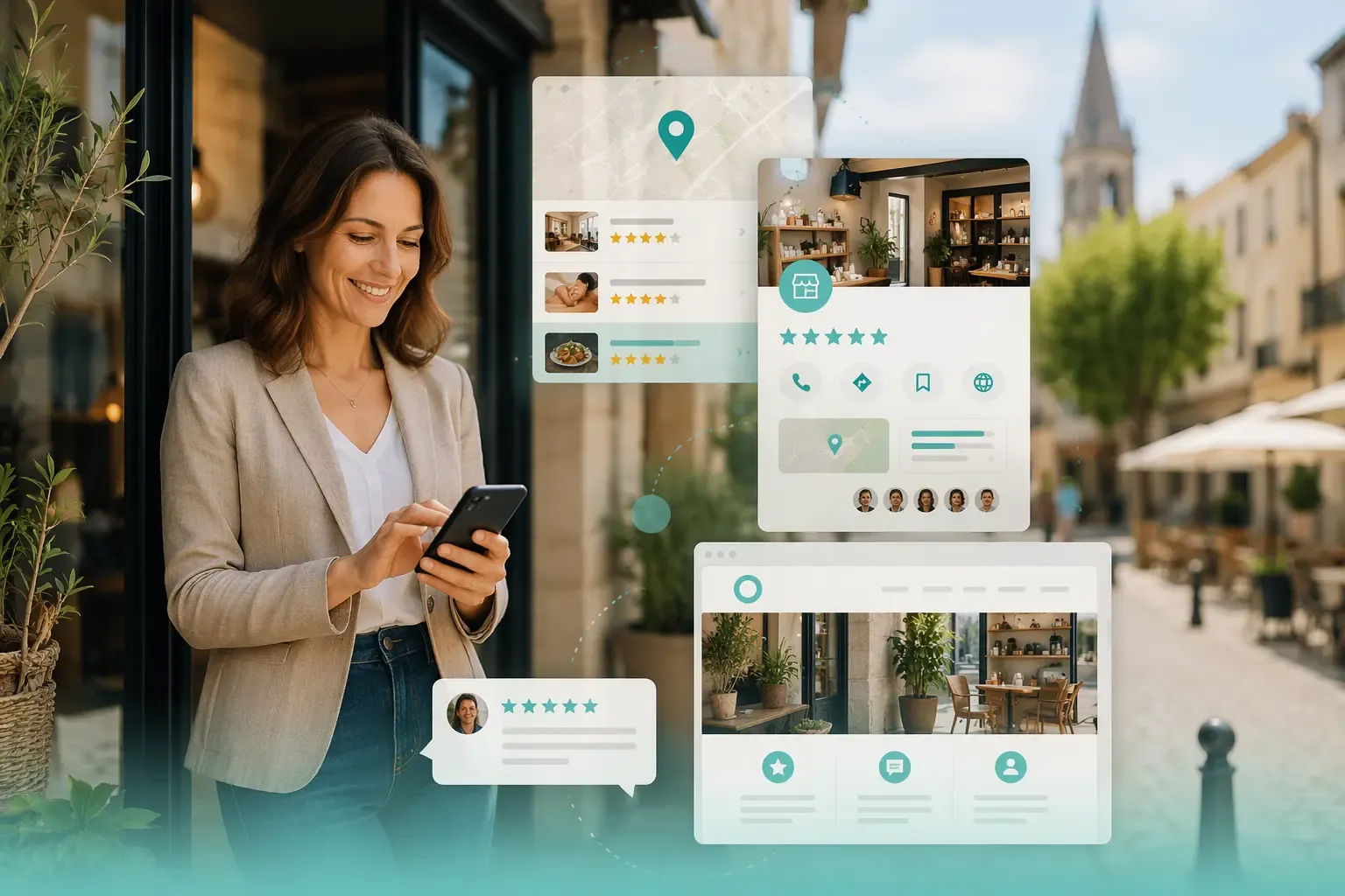 Visibilité locale sur Google à Bergerac pour les professionnels