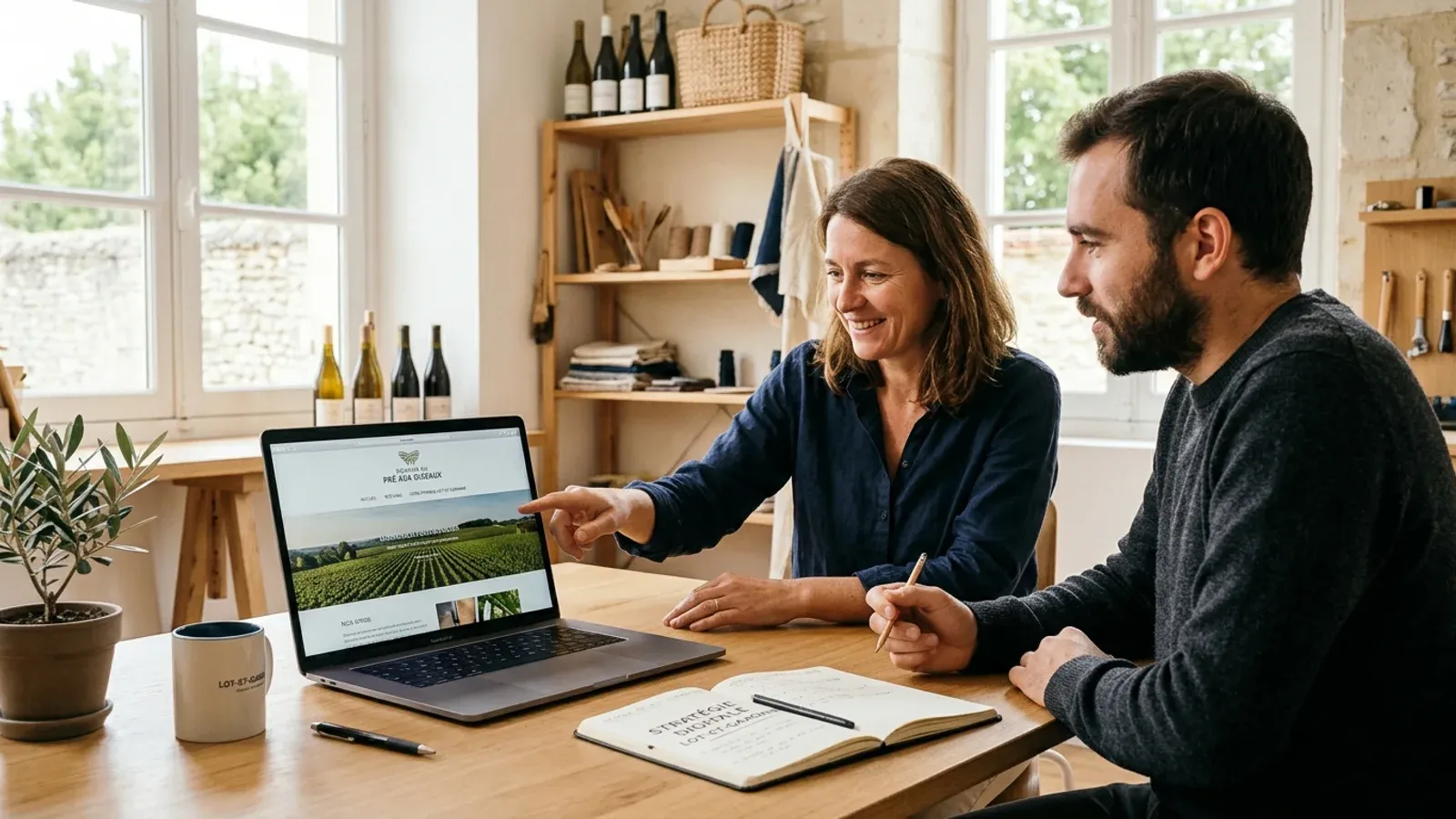 Illustration de conception web moderne et responsive pour : Creation site vitrine lot-et-garonne : guide pratique pour les entreprises en Lot-et-Garonne